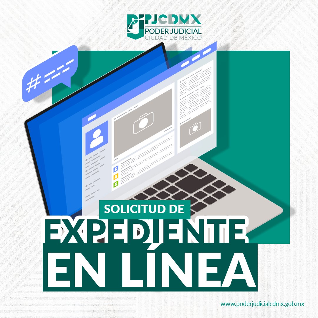 PJCDMX's tweet photo. 📁 Solicita expedientes en línea a través del #PJCDMX: realiza tu pago en quioscos PIC, llena la solicitud digital y recibe la información por correo electrónico.

Consulta el trámite:
https://t.co/yJtqoKb1Qf
#CDMX #PJCDMXvirtual https://t.co/PEFgy6WaOc