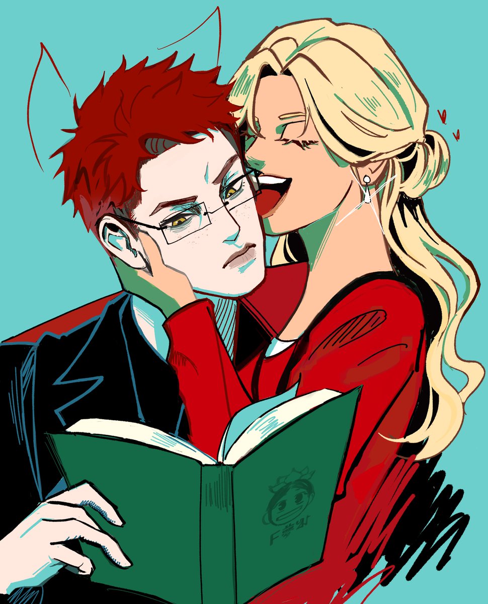 Fayumerii's tweet photo. Valko and MC as Emma and Alexander

#BringBackValko #敖尹 #Valko #ロウガ #오인혁 https://t.co/Ijoo8Lpbdq