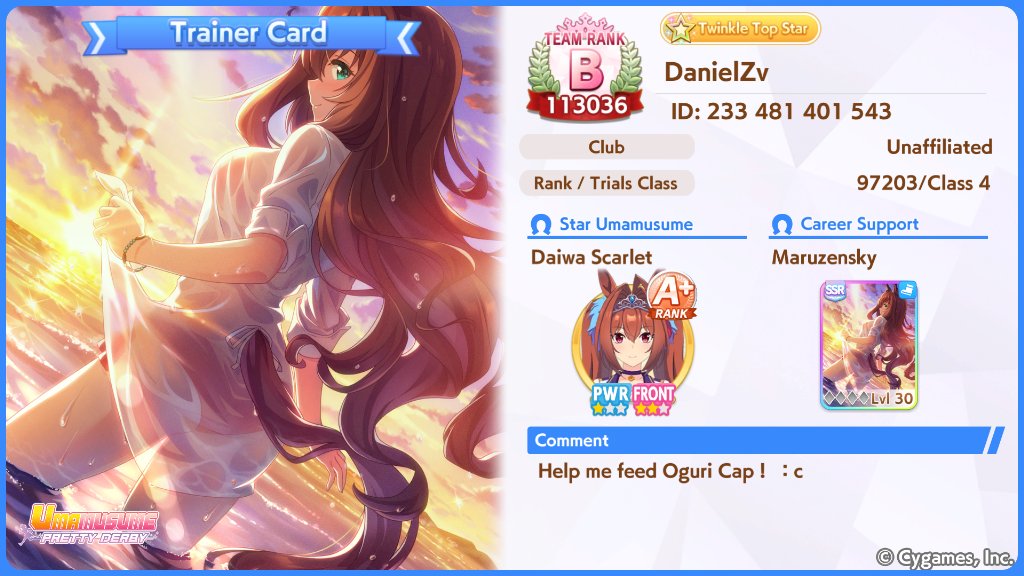 DanielZv_'s tweet photo. @MaxNakama_ Se puede todavía? aún soy algo nuevo en el juego pero aún así hago lo que puedo para mantenerme activo en el juego, no llego al 1M que se requiere para entrar pero normalmente suelo obtener cómo 600k de fans al día con las pocas unas que tengo

Igual se puede? https://t.co/Tw3tvREpdt