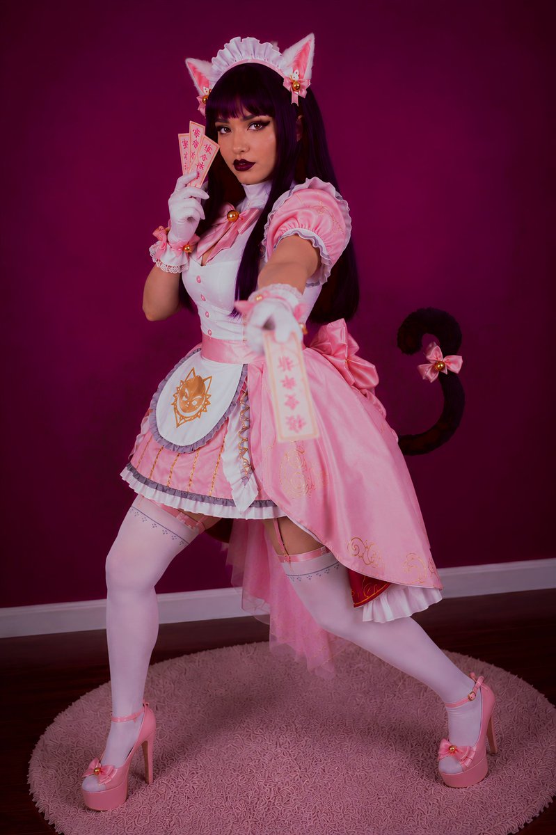KatriannaNox's tweet photo. Kiriko (Nyan Cafรฉ Skin )
๐๐ฉทDon't mistake my femininity for weakness; the kitsune also has claws.๐ฆ๐
#kiriko #kirikokamori #overwatch #overwatchcosplay #cosplayergirl
#Kitzune #Cute #Japaneseculture
#Maid #Kitty #pinkgirl #Visualart
#Gamergirl https://t.co/CBLnaz8tII