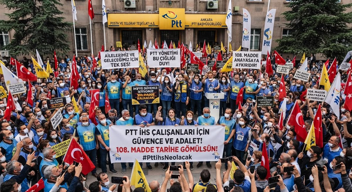 alidemirkol1907's tweet photo. KPSS ile yüksek puan alarak PTT’ye atandık. Yıllardır kamu hizmeti veriyoruz. Tek isteğimiz, emeğimizin ve hukuki statümüzün kanunla güvence altına alınması.

#PttihsNeOlacak https://t.co/4Dm4vudM2Y