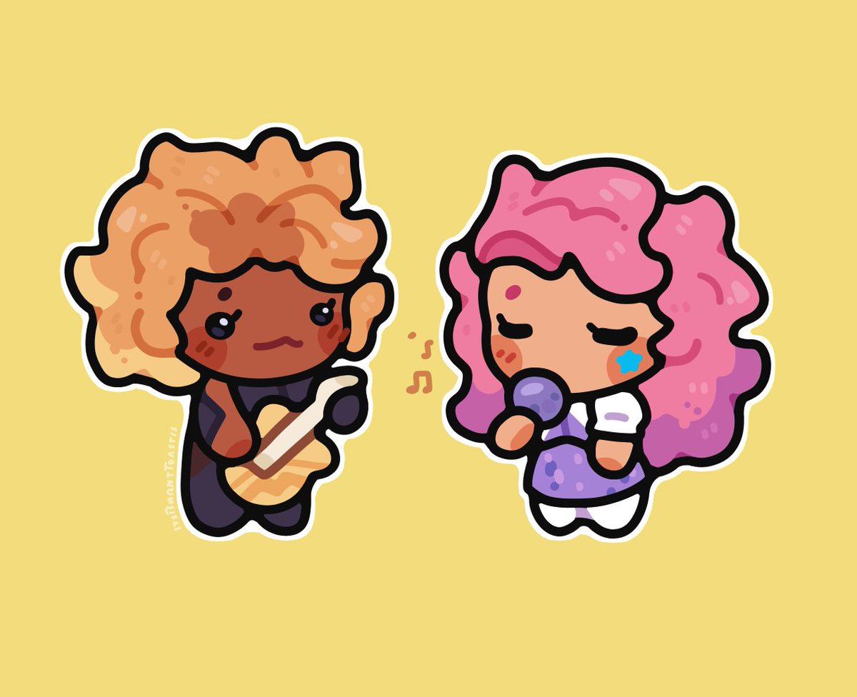 ItsBurntToasts's tweet photo. [ #songmaidenweek✨DAY 4 ]
they're each others biggest fans https://t.co/TyR5g3s4QL