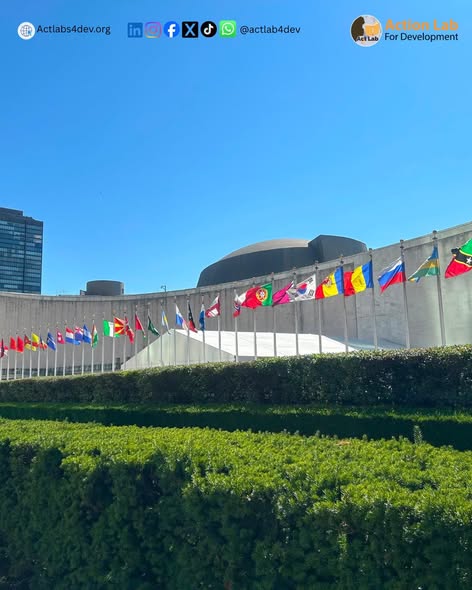 MoussaC57714879's tweet photo. @ActLab4Dev
It is the second day of the UN High-Level Political Forum and today’s focus has been on SDG 9: Industry, Innovation and Infrastructure. #ACTLAB #UNHighLevelPoliticalForum #HLPF #SDG #UNDelegates https://t.co/qa128HFetU