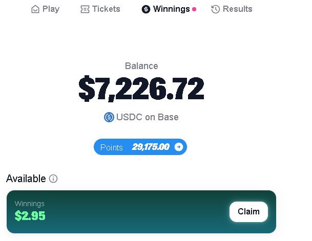 btcfan8's tweet photo. yet another tiny win on @megapot https://t.co/XiIwVSx0bh