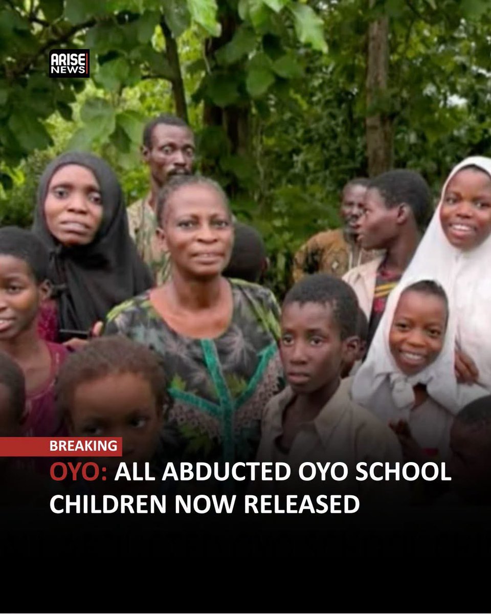 OfficialAdeGold's tweet photo. After 51days in captivity 
They are finally regained their freedom Glory belong to God 🙏🙏 https://t.co/mmvLDeVuSG