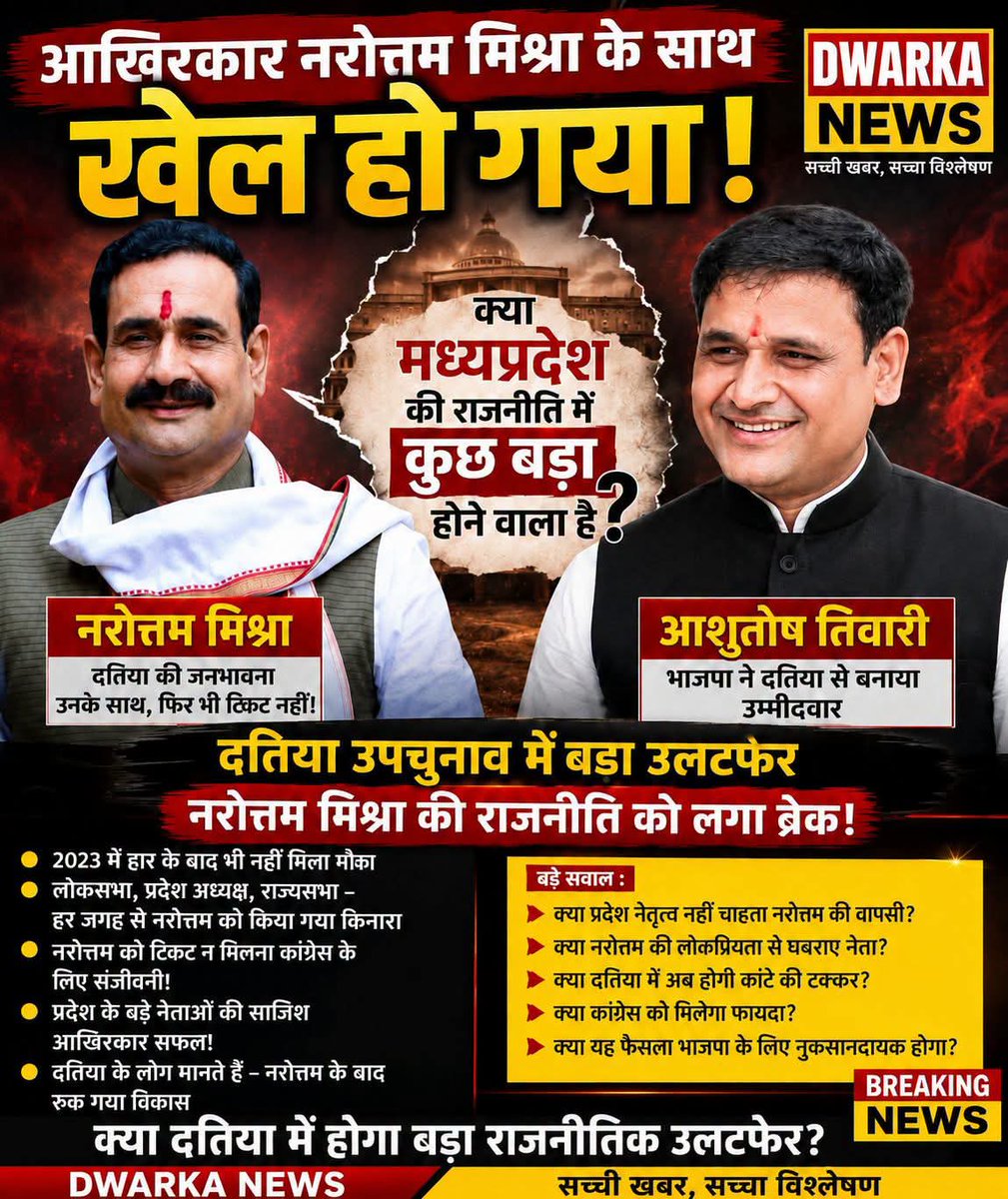 rahulshri007's tweet photo. अगर दोगलाई और गद्दारि करने में अगर किसी को महारत हासिल है तो वो है मध्य प्रदेश भाजपा 
#datia https://t.co/sUS6ERh8Mr