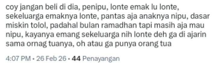 ryuleast's tweet photo. Males banget gue maki-maki penipu soalnye timang 20k doang, yaudah deh lu pake tuh ye bakal beli mie ayam besok @mikzooa #zonauang 851-2470-4018
+62851-2470-4018
085124704018
6285124704018 https://t.co/Fdq4lE0wkp