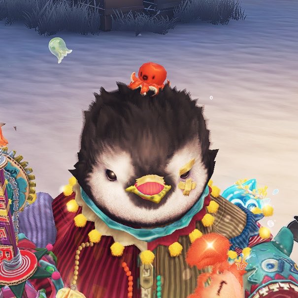 homewardpath's tweet photo. VERY IMPORTANT‼️‼️ 
under the shark costume bonbon has a cute octopus on the head. https://t.co/dhkQpQRSZv
