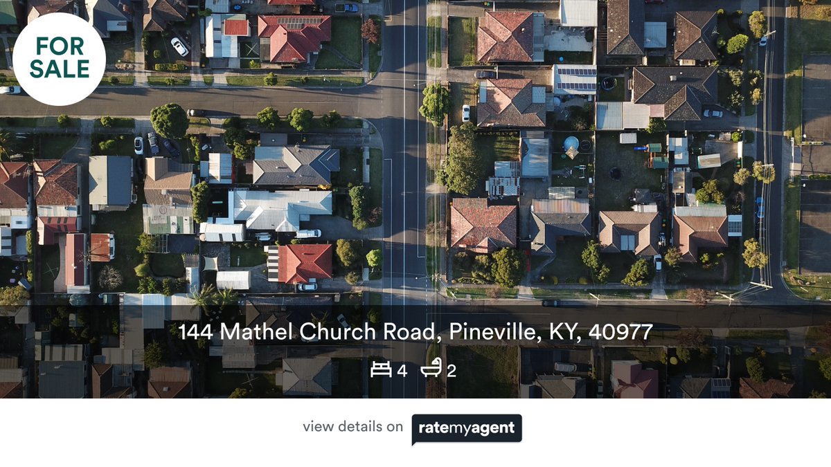 bethcombsagent's tweet photo. 🛌 4 🛀 2
📍 144 Mathel Church Road, Pineville, KY, 40977

My latest listing on #RateMyAgent.
TN Broker  334752
https://t.co/99faleNS2c

...
#ratemyagent #realestate https://t.co/cVIPSDwz4D