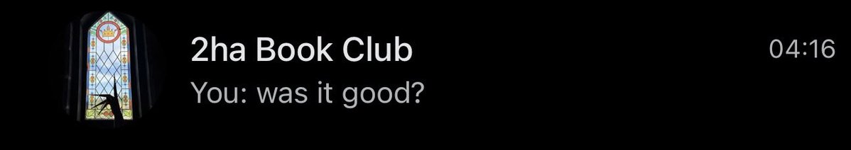 sidekixkk's tweet photo. @cezhouschild literally my gc with my two danmei irl friends is called 2ha book club and i’m the only one who hasn’t finished it yet HAHAHAHA. let’s change that this year 🫶🏼 https://t.co/iwNkuC59me