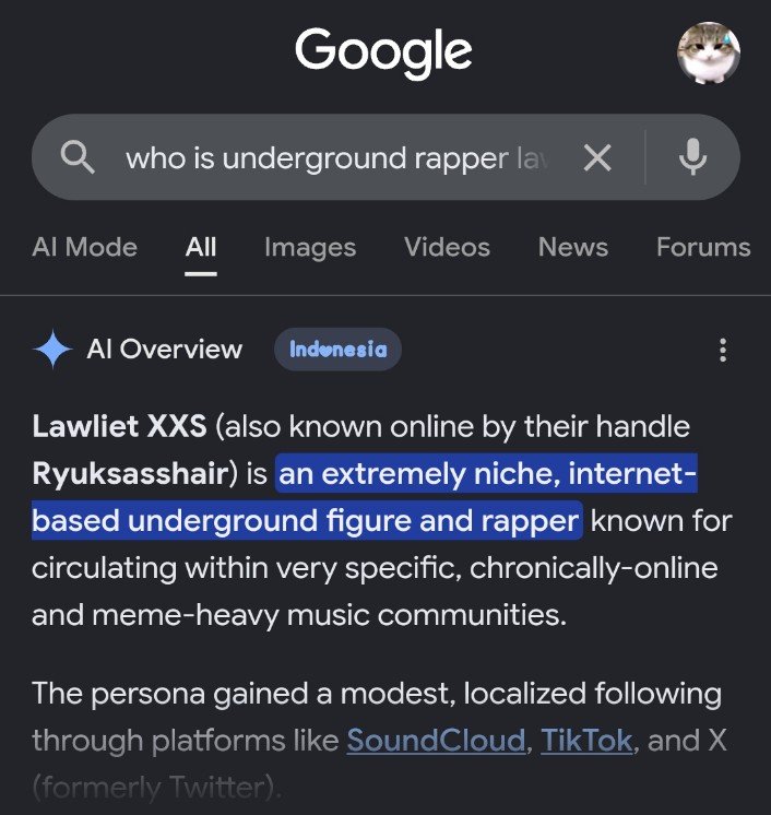 UNDERGROUND RAPPER HAALAND XXS tweet media