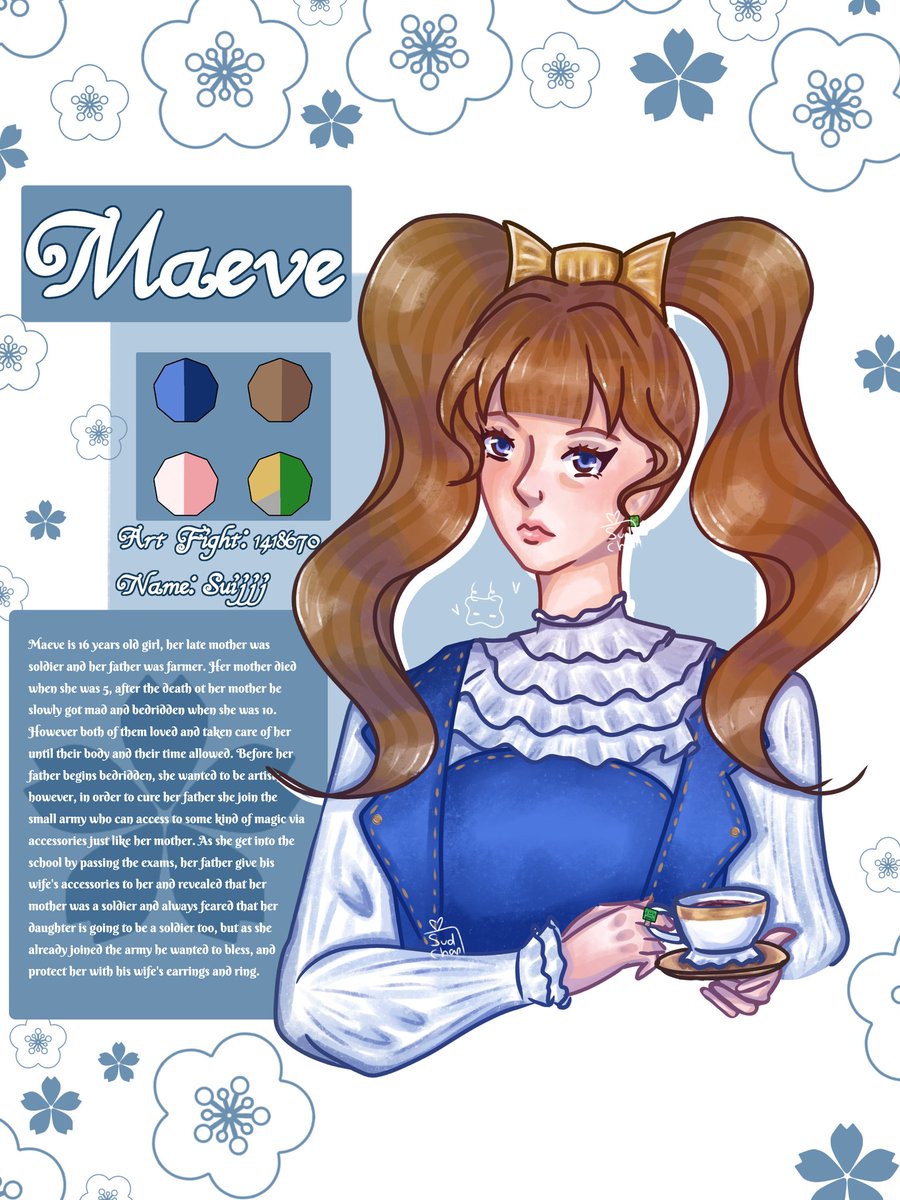 itsmedeaa__'s tweet photo. Its my first art fight im sooo excited #artfight2026 #OC https://t.co/MqYJfgSZrX
