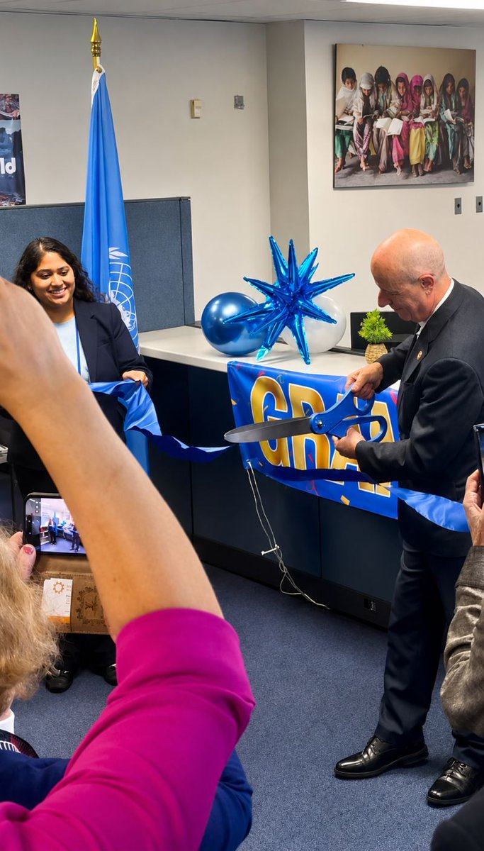 TheFPCD's tweet photo. The FPCD extends its warm congratulations to the Civil Society Unit of the #DGC on the grand reopening of the United Nations Civil Society Resource Centre, celebrated at UNHQ — coinciding with the opening of the 2026 #HighLevelPoliticalForumOnSustainableDevelopment.

#HLPF2026 https://t.co/XBrqz5YbRa