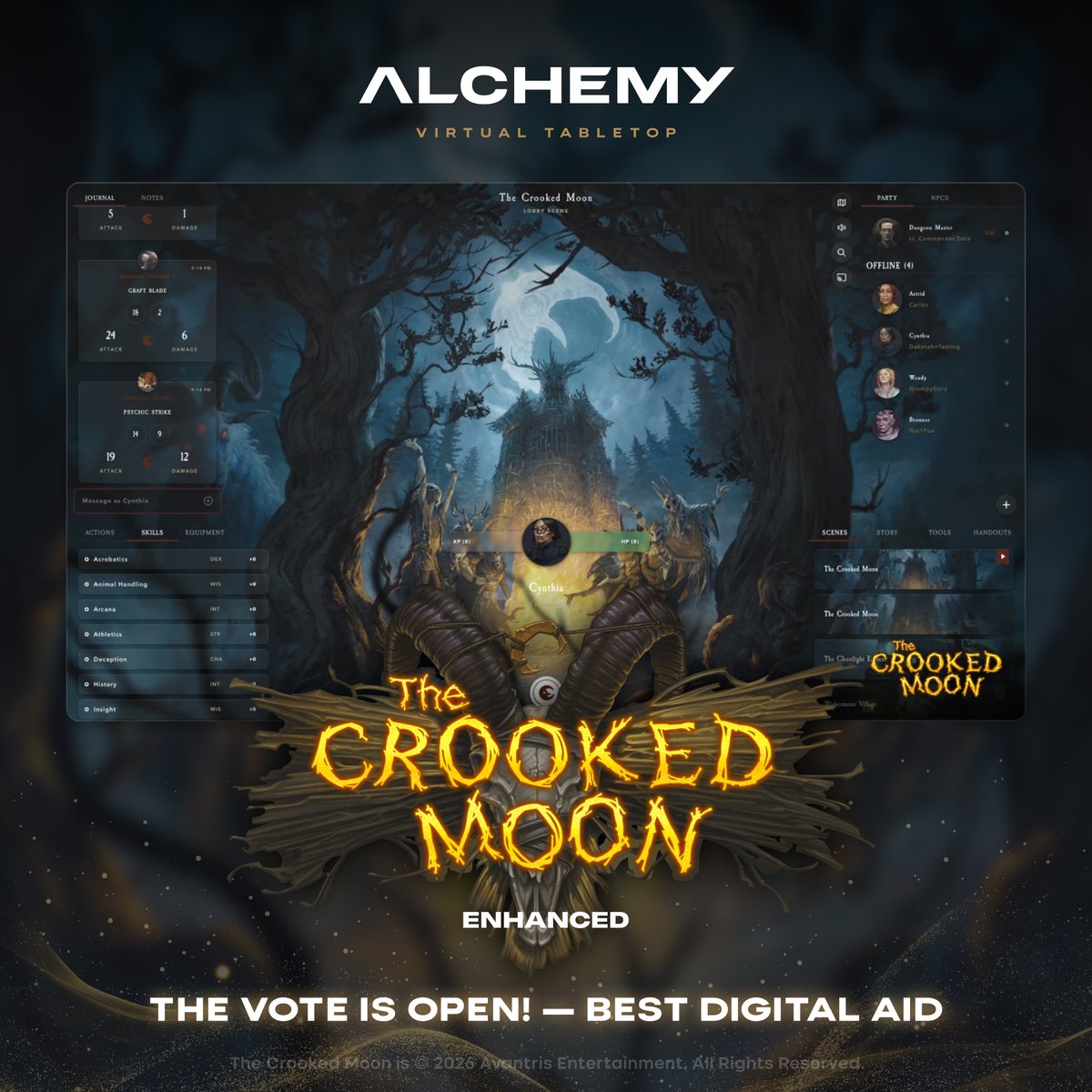AlchemyRpg's tweet photo. Cast your vote: https://t.co/S1vYFDg6BU https://t.co/OHKS3TX5ch