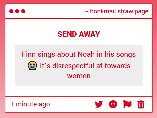 the bonk mail 📬 tweet media