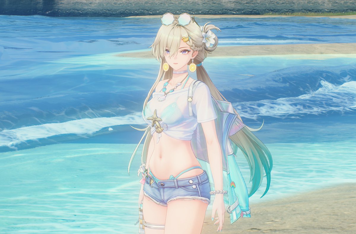 Pakamusuko's tweet photo. #鳴潮　うぉおおお夏だー！水着だー！最高だー！ https://t.co/deJ2nCHdUr