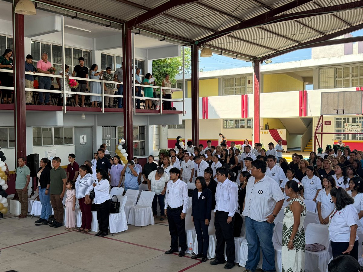 Stymphaliaj6oa's tweet photo. La subsecretaria Lucila Rangel Santos, asistió a la Ceremonia de Clausura del Ciclo Escolar 2025-2026 del Centro de Capacitación para el Trabajo (CECATI) No. 185

Leer nota: https://t.co/tFIe04FPKm https://t.co/itfP51pez3