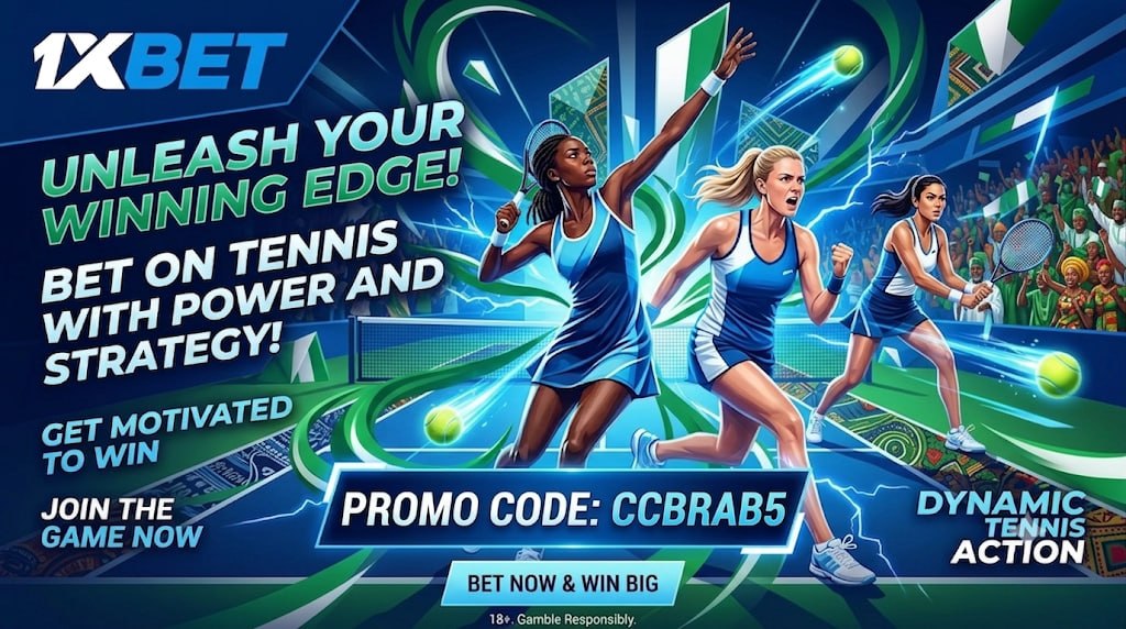 Bankrollsacc's tweet photo. Guys let's go on a quick one 

Register now on the number one platform in Africa 1xbet 

Using this my link and promo code for an exclusive bonus 

Link: https://t.co/JKvsFNKulF
Promocode: CCBRAB5

Bet on tennis and football and so on, A lot to explore. Don't wait give a try. https://t.co/OPIQiKtnW6