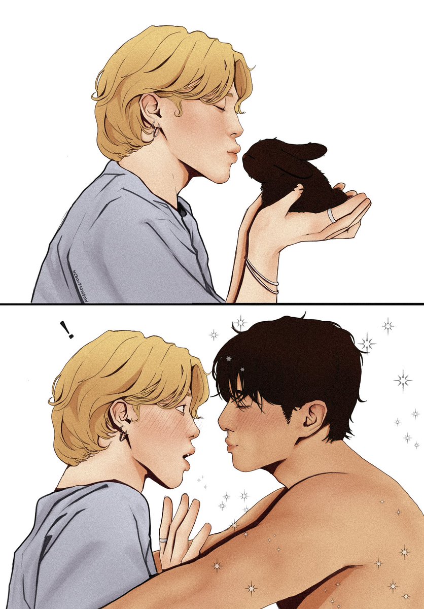 moreloveforjm's tweet photo. 🐰🪄 https://t.co/ZYptupruAL