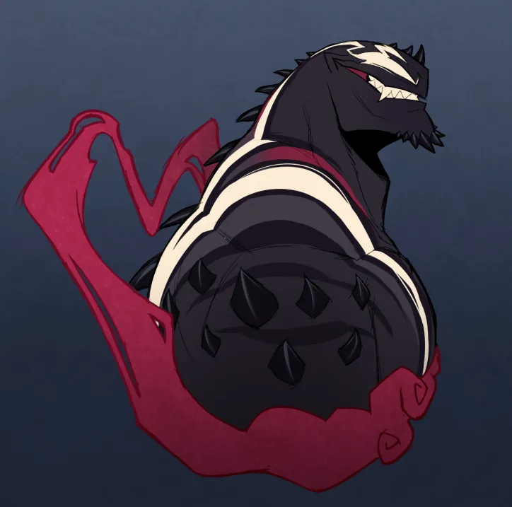 MonkiArt's tweet photo. Haven't done ''Symbiotify'' in ages so why not:

If you'd like your OC to be turned into a symbiote for 85USD comment below and I'll DM you c: https://t.co/THj8yi7JFl