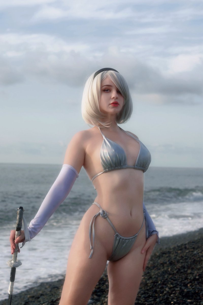 Kanra_cosplay's tweet photo. 2b https://t.co/sLVv67pN60