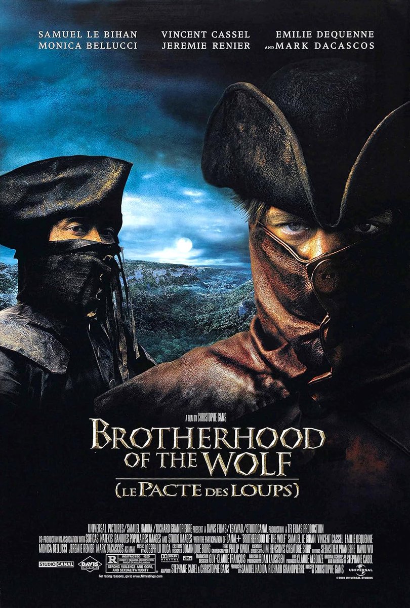 autofilmm's tweet photo. Brotherhood of the Wolf (2001, Christophe Gans)
1080p BluRay
2.41 GB

Subtitles: Multiple Languages https://t.co/UC4IfApkoi