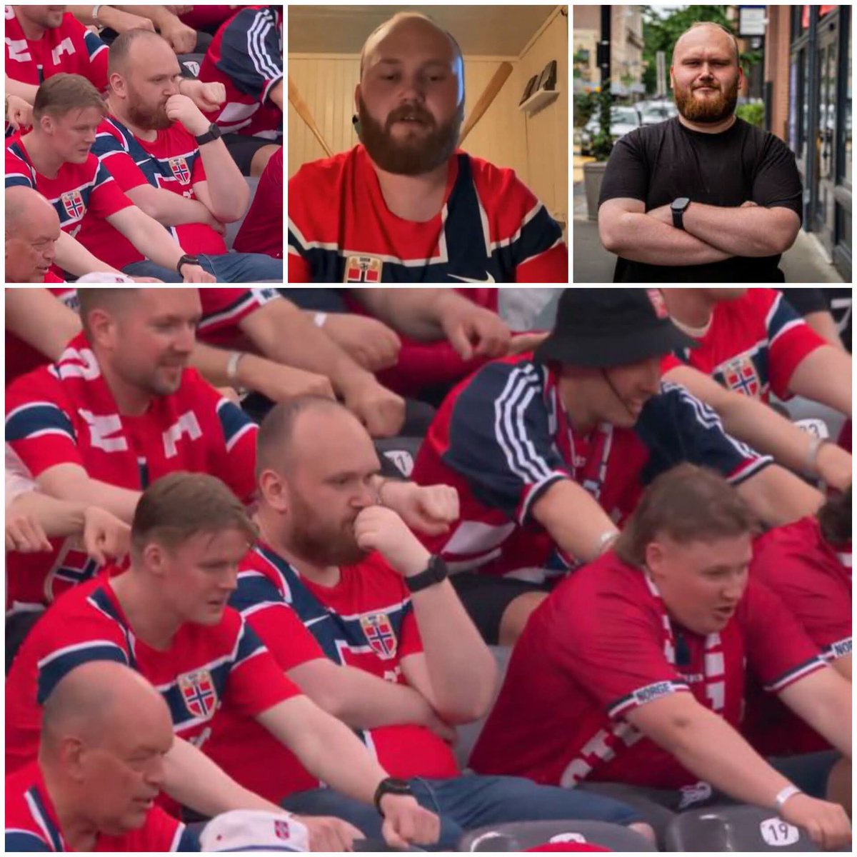 irlandamaya's tweet photo. Uno entre todos... uno entre miles, puede pensar diferente... actuar diferente y no debe ser agredido... 
Miles de noruegos comenzaron a remar al mismo tiempo... Uno solo permaneció inmóvil… y terminó robándose todas las miradas.

Ocurrió el 22 de junio de 2026, mientras Noruega derrotaba 3-2 a Senegal y aseguraba su clasificación a la siguiente ronda del Mundial.

En las tribunas y las zonas públicas de Oslo, los aficionados realizaron el “Viking Row”: una celebración en la que todos se sientan, simulan remar al ritmo de un tambor y gritan “ro”, palabra que en noruego significa remar.

Todos participaron.

Todos, excepto Emil Anners Lappen.

La transmisión de la cadena noruega NRK lo encontró sentado en medio de una multitud vestida de rojo. Mientras las personas a su alrededor movían sus brazos con entusiasmo, Emil permanecía completamente quieto.

La escena se volvió viral.

Cuando le preguntaron por qué se negaba a participar, explicó que nunca le había gustado aquella celebración, la consideraba históricamente imprecisa.

Según Emil, los vikingos noruegos que cruzaban el Atlántico dependían principalmente de sus velas, no de hombres remando desesperadamente como lo hacían los aficionados.

(Su explicación necesita un pequeño matiz: los barcos vikingos sí utilizaban remos, especialmente para maniobrar, acercarse a la costa o avanzar cuando el viento no ayudaba. Sin embargo, las grandes travesías oceánicas se realizaban principalmente aprovechando la vela.)

Tras convertirse en el rebelde más famoso de la hinchada noruega, Emil fue entrevistado por Sky News. Allí dejó claro que no pensaba cambiar de opinión:
—"Pueden ganar todo lo que quieran. Yo no voy a remar, aunque aun asi los apoyo, pero no quiero remar y punto."

Pero la entrevista dejó una ironía todavía mejor.

Mientras Emil explicaba seriamente por qué jamás participaría en aquella celebración, detrás de él podían verse dos remos colgados en la pared.

El único noruego que se negó a remar era, al parecer, el único que tenía remos verdaderos en casa.

Noruega podrá llegar tan lejos como quiera en el Mundial, y Emil seguirá apoyándola, pero lo hará sentado, inmóvil y vigilando que nadie convierta el fútbol en una clase de historia mal explicada.