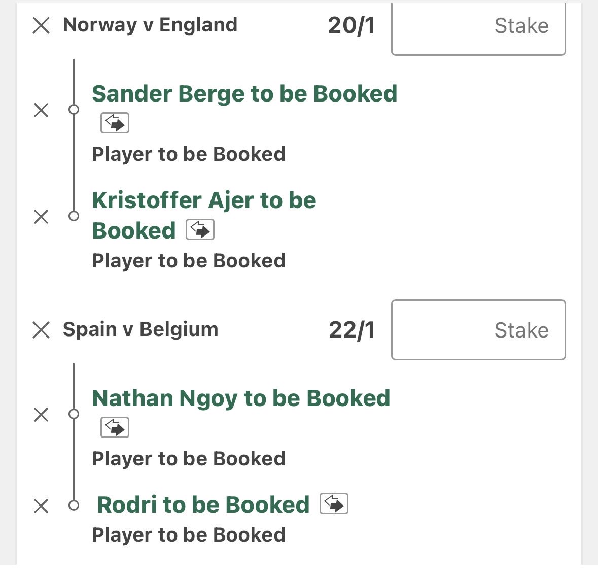 bettingvillage's tweet photo. Double doubles 🟡🔴

Load first one to slip...

Here 👉🏼 https://t.co/gFcoI6ODHZ

Not got links for the other 2 have to do them manually 👍🏼

18+ https://t.co/a7lpD3SLWQ #AD T&amp;Cs apply https://t.co/zEJ23u99Lo