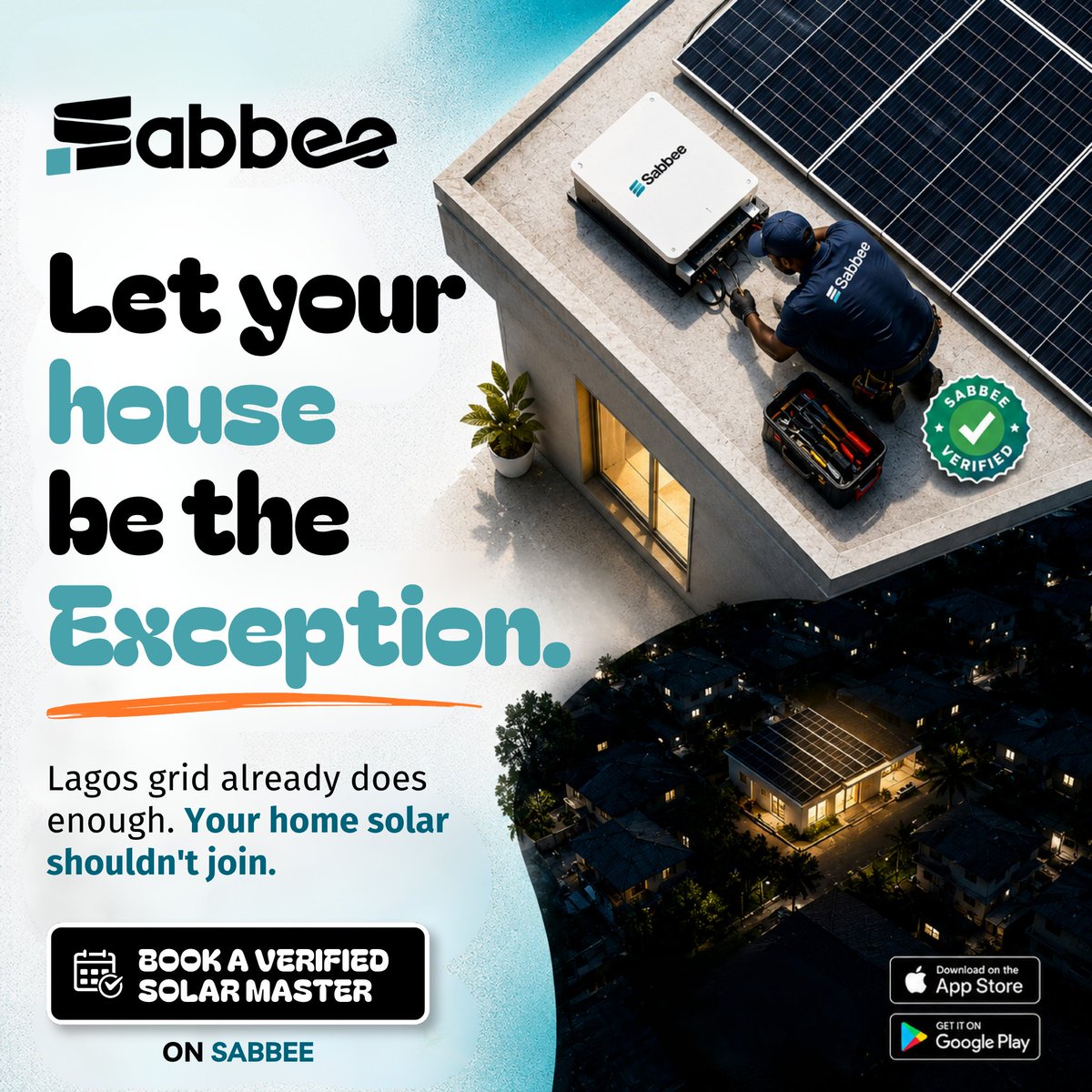 wesabbee's tweet photo. Did you want to stop scheduling your day around NEPA's light availability? 

Whether you're in Lagos, Abuja, Ibadan, or Port Harcourt, the pattern remains the same: light today, darkness tomorrow. 
And fuel prices are 🆙️ there, draining your weekly budget. https://t.co/wVVG5y8CBF