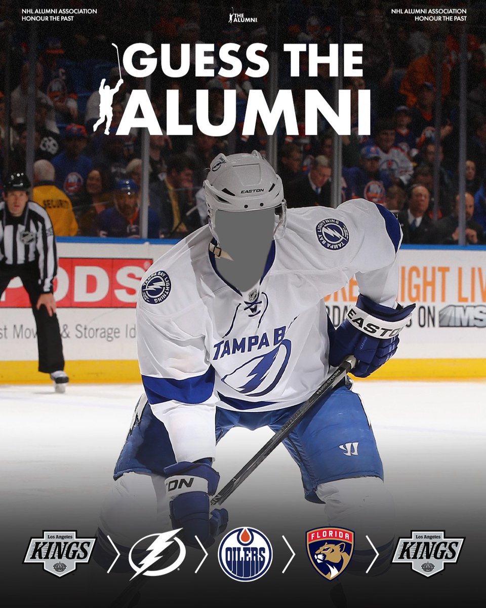 NHLAlumni's tweet photo. Can you Guess the Alumni? 👤 https://t.co/4fXP9NtEPE
