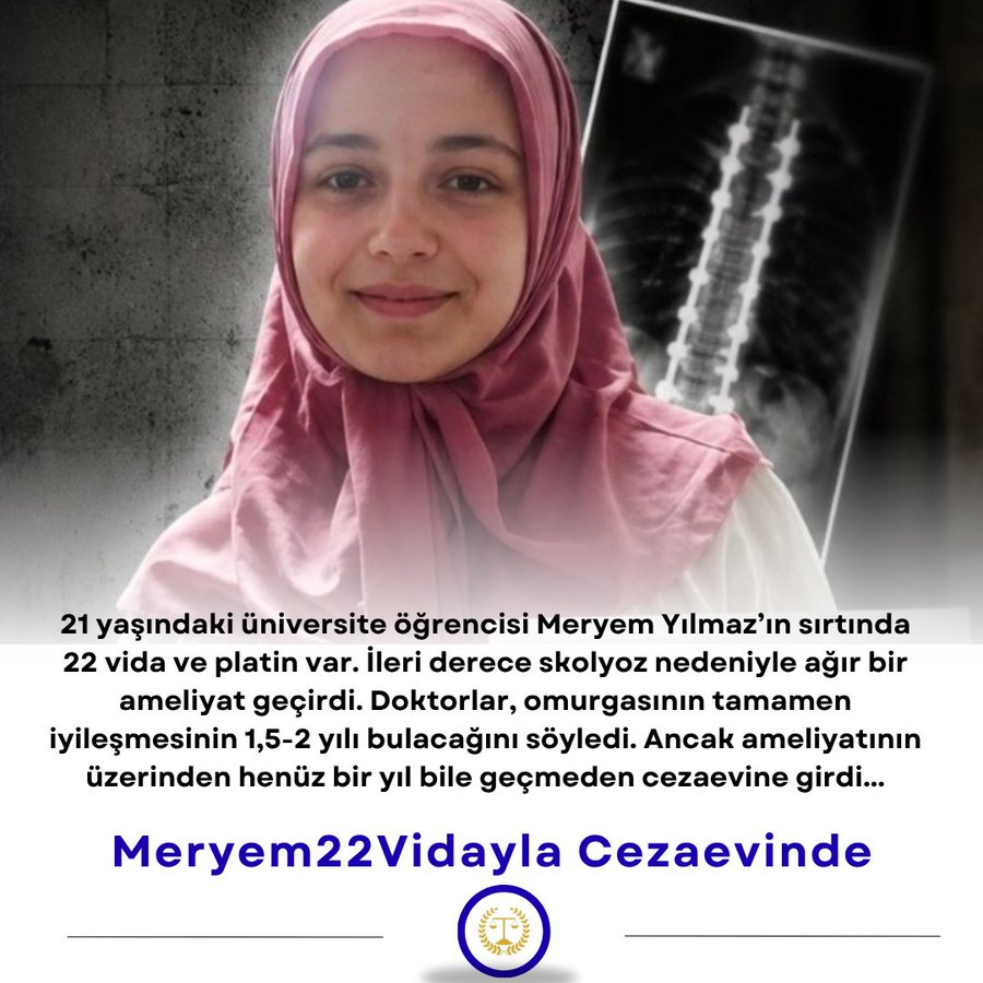 tahta_yes_UN's tweet photo. “She stayed in the hospital for ten days, but after coming home, for about a month, she would faint and fall whenever he tried to stand up. The doctors said it was due to the severity of the surgery. She also experienced dizziness from time to time.++

Meryem22Vidayla Cezaevinde https://t.co/4T37AnifD8