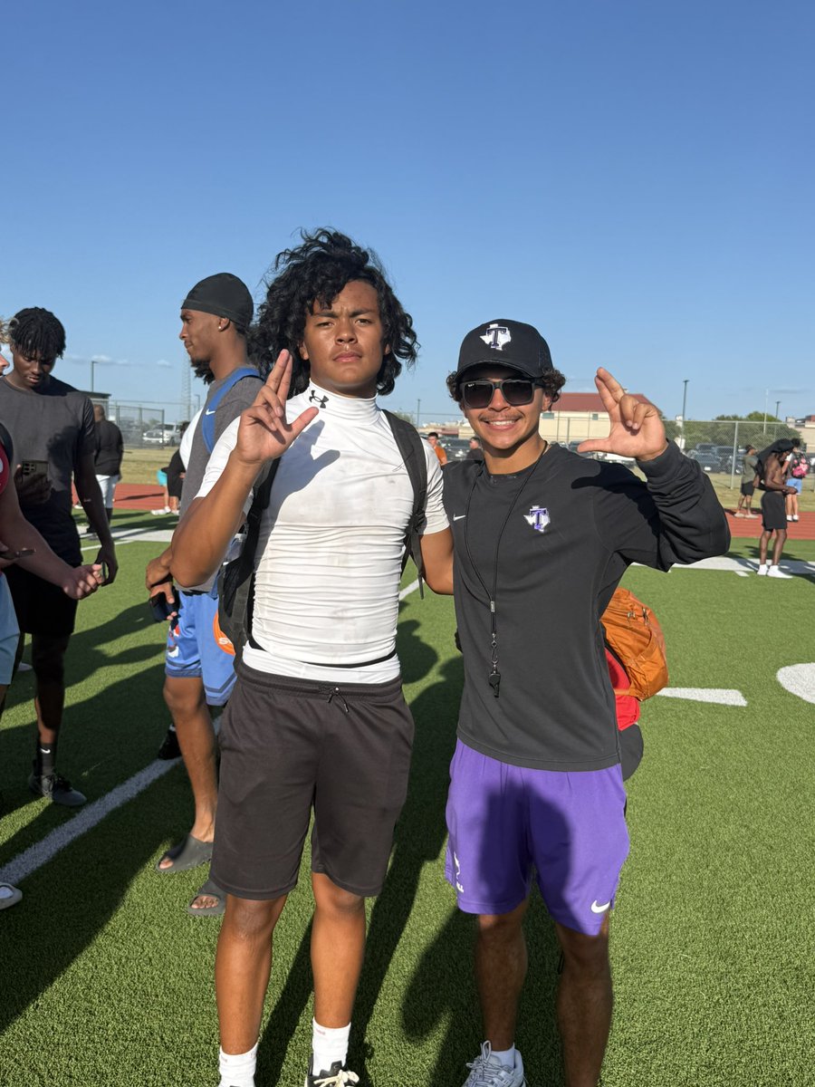 DerekBurke504's tweet photo. Had a great time at @TarletonFB, Thank you for having me and allowing me to showcase my skills!
@Coach_Benitez1 @CoachWaltonTSU @CoachDJWagner @ShoeWolfPack @coachrlocks https://t.co/IwDSnPpDOJ