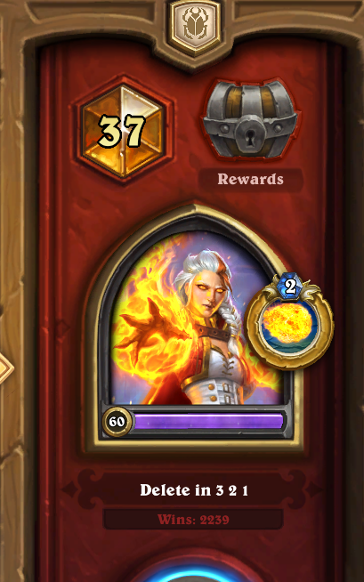 JambreHS's tweet photo. Built a Thrillhouse mage today and farmed some Shamans with it 
9-4 score overall in top 50.  

Make sure you draw millhouse on 5, then control with freezes and heal until you eventually win.  

Enjoy https://t.co/jKPQueU83T