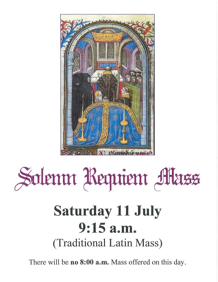 stpatricksnola's tweet photo. Please join us tomorrow for a Solemn Latin Requiem Mass https://t.co/OzD3jhMqFC