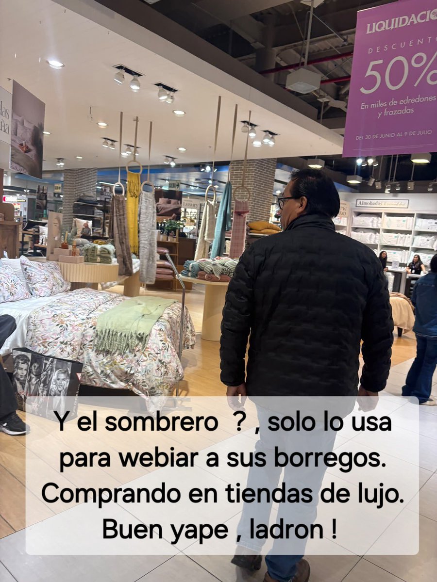 BemitesYov94941's tweet photo. @RobertoSanchP Pero antes no dejes de visitar los mall y comprar tus lujos
Estafador LADRON https://t.co/qzT3URI6ZQ