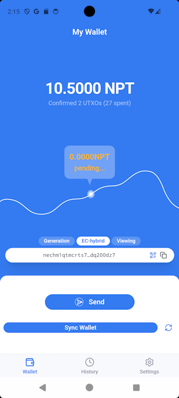 NeptuneCash's tweet photo. It's been a bit quiet here, but not in the repos.
Neptune Cash is private, quantum-resistant digital money.

Recent highlights from our core devs and community contributors:
• Sleek new Android wallet
• Refreshed desktop wallet
• Updated mining explorer
• Cleaner, more modular codebase

A major focus now is succinctness: a protocol milestone that would let a new node verify the entire chain by downloading only the latest block. The result: syncing stays fast and cheap at any chain length or transaction count.

We heard you, and we'll be sharing progress more regularly from here. Stronger together! ❤️