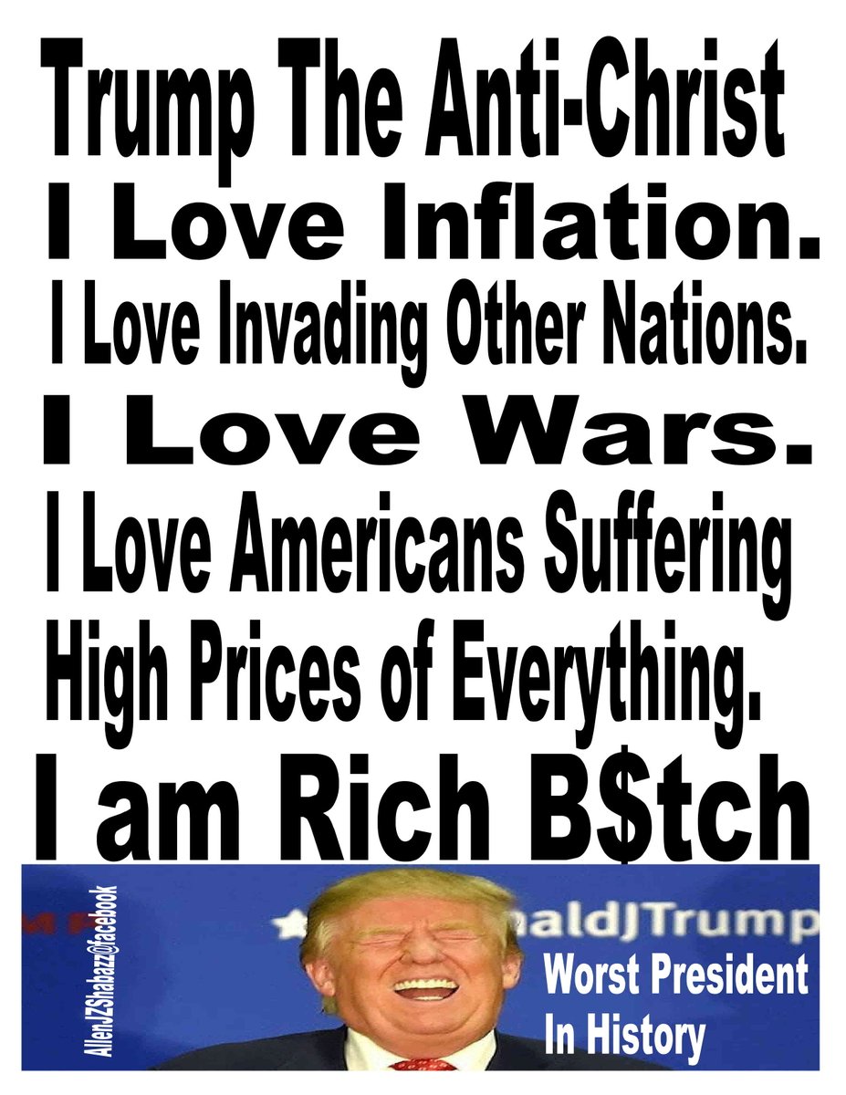 Math7Science's tweet photo. THE WORST PRESIDENT IN THE HISTORY OF AMERICA https://t.co/ALbFsMpllB