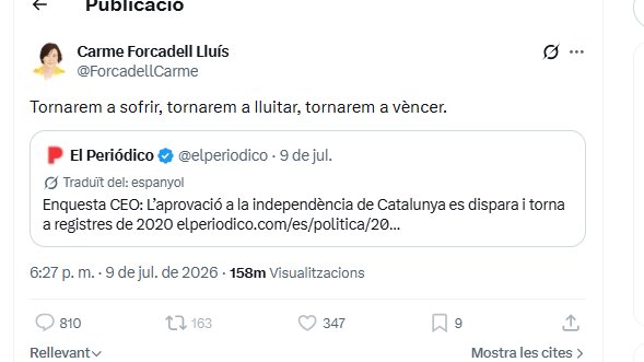 DavidGR1714's tweet photo. Señor juez yo amo España y el castellano que es tan idioma de CAT como el catalan , solo soy una pobre abuela todo es culpa de Puchdemont 
Porca fastigosa https://t.co/FOtOs432Qy
