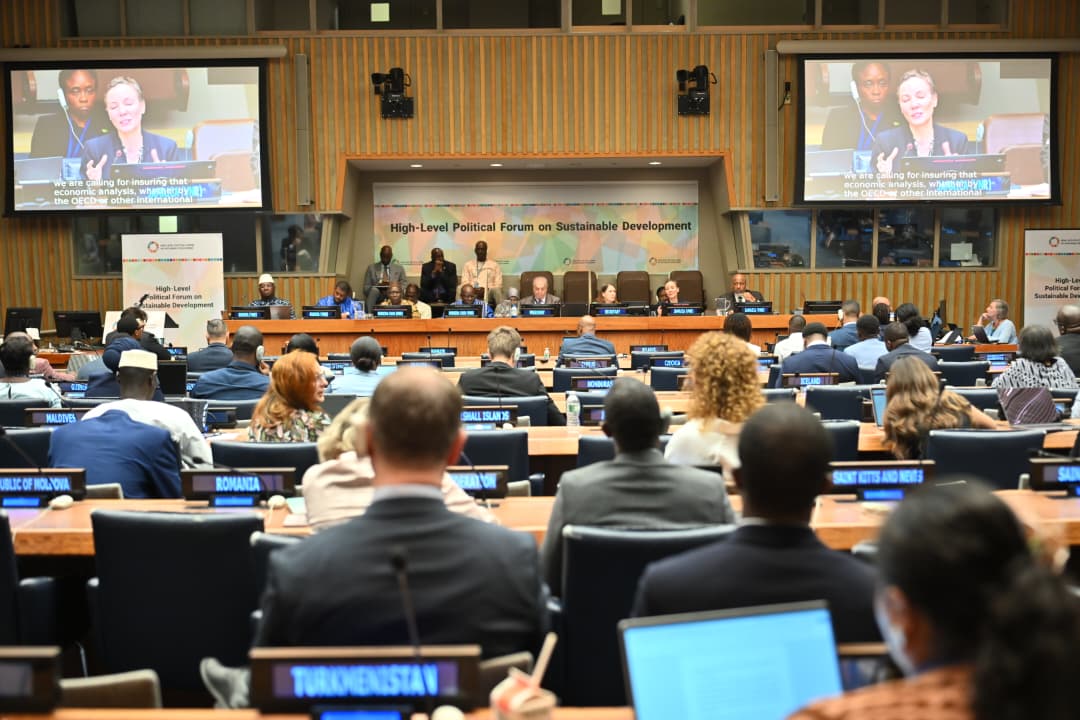 ECA_OFFICIAL's tweet photo. 19 African countries are taking stock of progress through their Voluntary National Reviews at #HLPF2026, underscoring Africa's commitment to advancing the #SDGs and #Agenda2063 through evidence-based policies and accelerated implementation. https://t.co/SHsglaUuqe