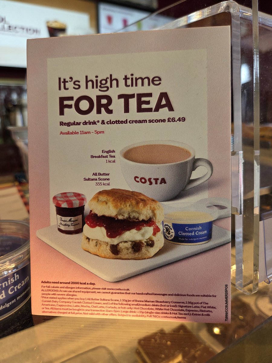 RosieFalco's tweet photo. @A1an_M ...and you can understand my horror at seeing this in Hayle Costa this week #jamfirst https://t.co/JM1MTYiTQH