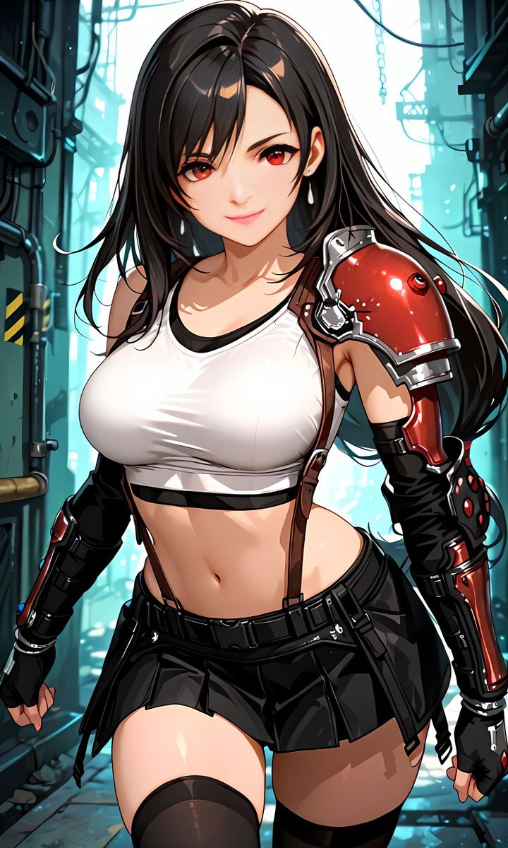ahl9's tweet photo. Tifa Lockheart #FF7R #FinalFantasy7 #SquareSoft #FinalFantasy7Remake #FinalFantasy7Rebirth #AIart #Illustrious https://t.co/5dcBnyDM3a