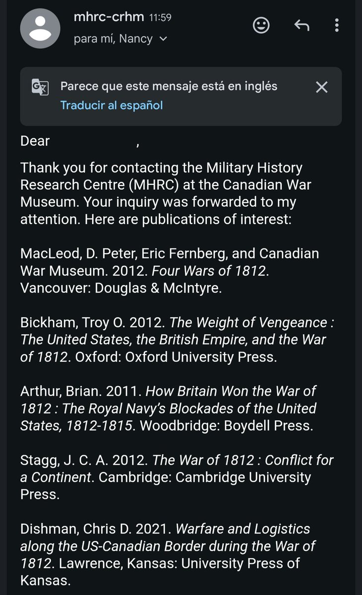 HellenicFreak's tweet photo. I emailed the Canadian War Museum about sources and books and they responded IN LESS THAN A DAY. I LOVE YOU CANADA 🥹 https://t.co/hSEUG9Neup