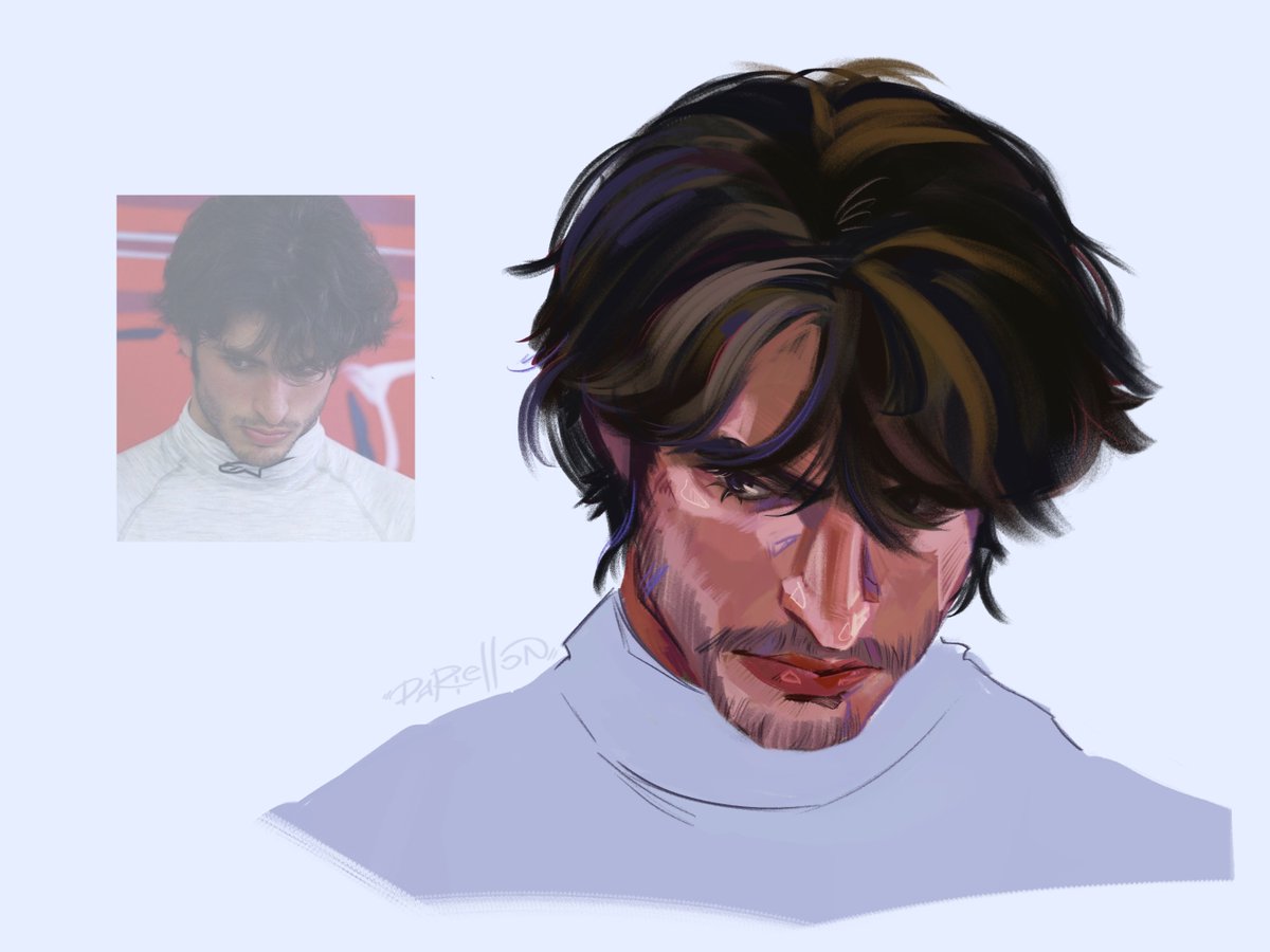 dariellon's tweet photo. I graduated from university last week, still can't quite believe it tbh... Getting back to drawing with some Carlos sketches ❤️🩹
#cs55 #f1 https://t.co/QDtd6uXAo9