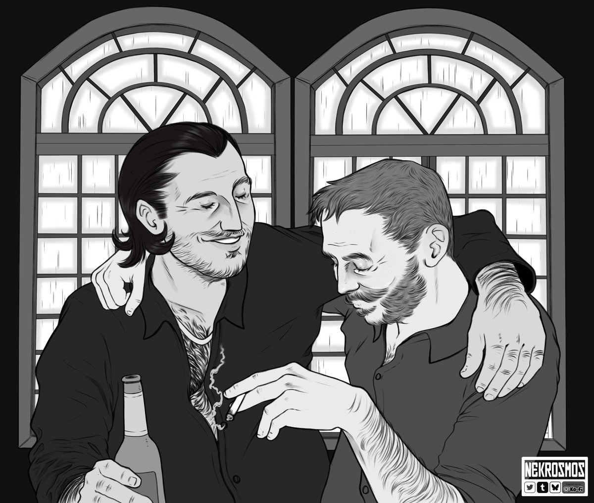Nekrosmos's tweet photo. NikPrice week day 5: Date night

#nikpriceweek2026 #nikprice https://t.co/8REpTzoV47