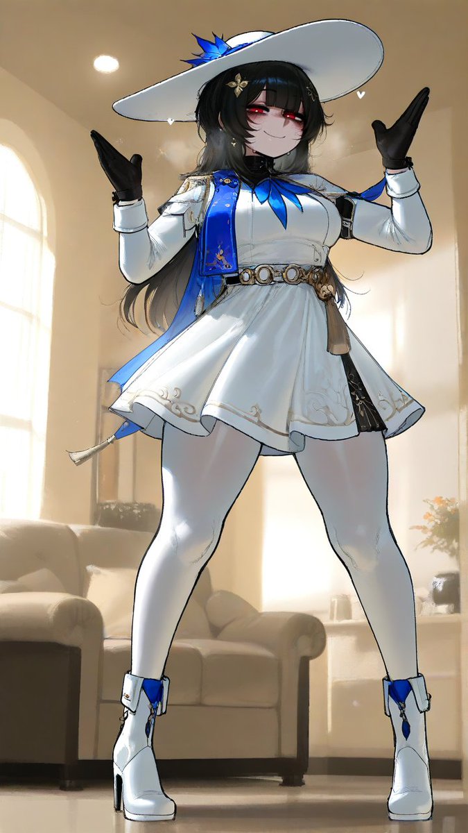 sparkleneedy56's tweet photo. ta-da~
first one for today~
...quite a lot of white in this outfit, huh?

and I forgot to put makeup on my under-eye circles... https://t.co/sbZaP6eU0K