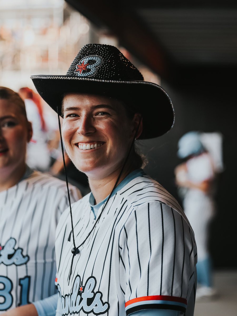 AUSL_Bandits's tweet photo. Sami being Sami 🥵

Sami leads the league in 6 different offensive categories, just go ahead and give her the award 😳 https://t.co/bFPSZrR9kG