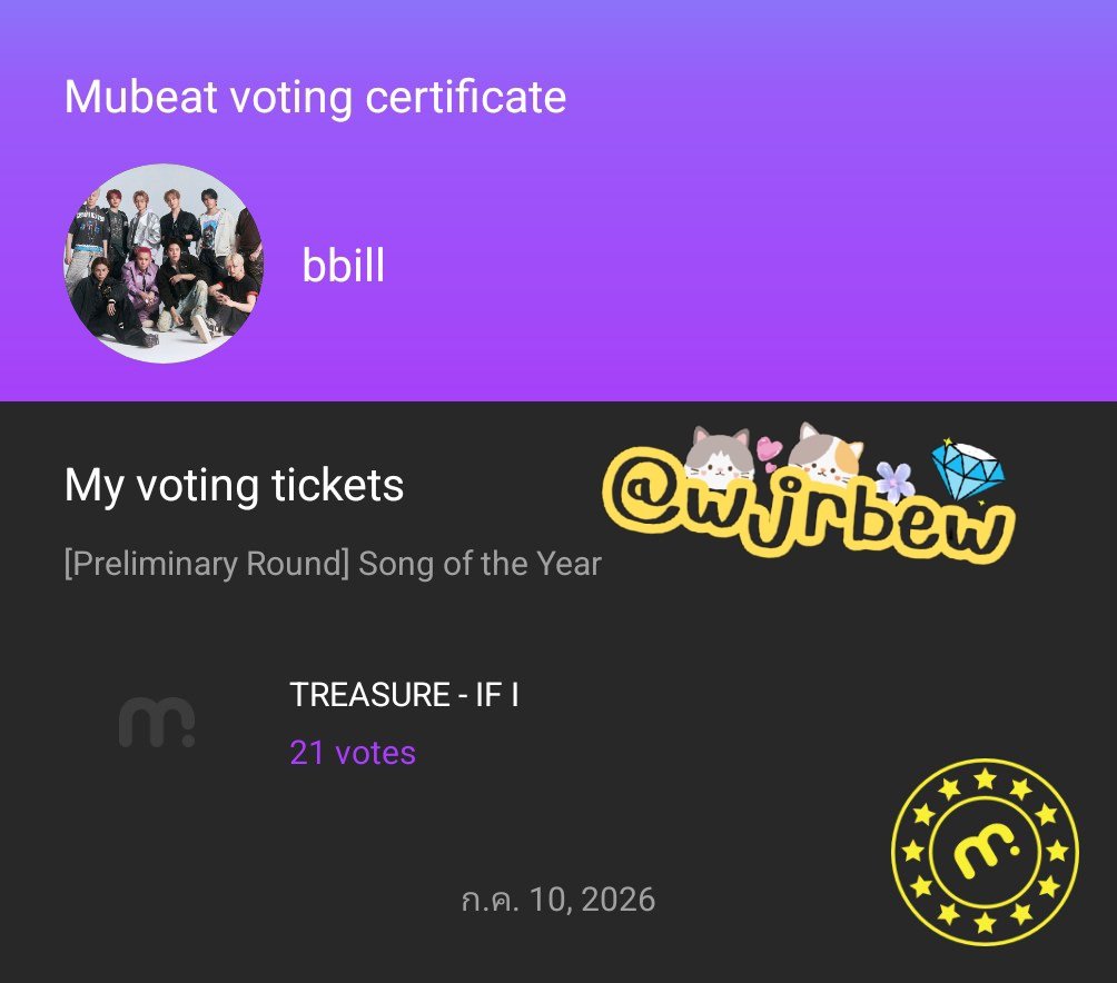 wjrbew's tweet photo. 9/7
10/7
#IFIโหวตยูโหวต #ทึเมจ๋าลุยโหวต https://t.co/bevRd9VJpV