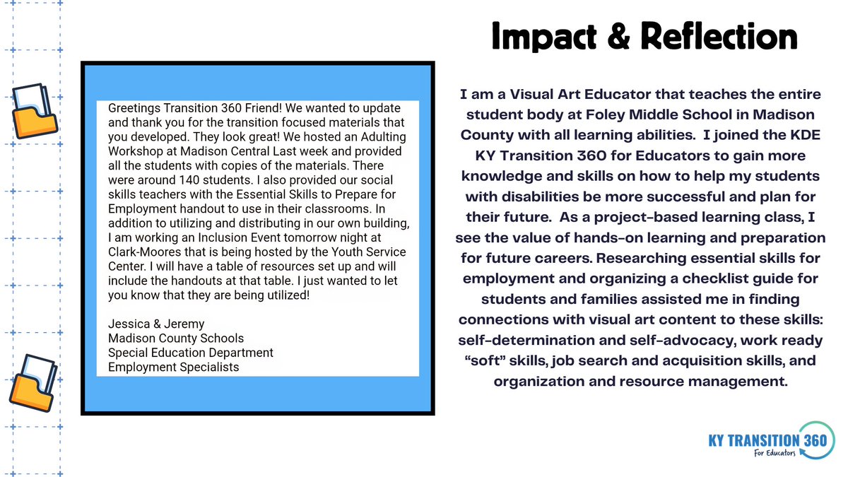 BryantWeiner's tweet photo. Grateful for the opportunity to present my @KyDeptofEd KY Transition 360 for Educators project at the Summer Summit! Loved sharing how we are preparing students for future career success. Proud to be a Tier 3 Ambassador! @KEDCGrants @KedcARTS @DrJWEvansJr @KingWendy_m https://t.co/0i0kBMsZPe