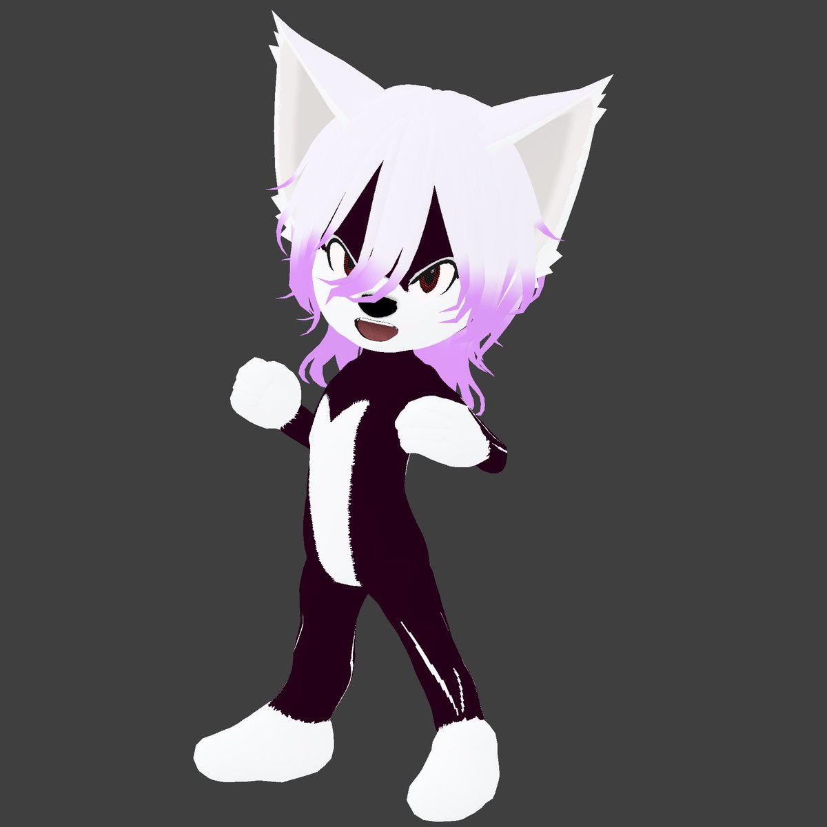 VirtualFauntome's tweet photo. Here is how it looks on the master of melee combat, Zennoshin.

For a Defense Force Crittertron who is dangerously obsessed with the Legendary Albino Ape Specter, always looking for anyone who wants to challenge him to a brutal battle. https://t.co/sSbsc0Q3Yn
