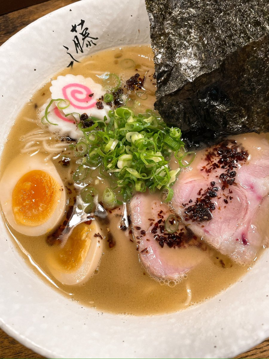 taka_dive's tweet photo. 久しぶりにいただく、特製仕様の鶏白湯🍜 https://t.co/y8zUAMLMYI